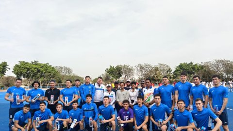 Hockey India hosts Kazakhstan for Asian Games Qualifiers preparations in Haryana