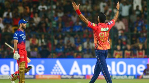 Bengaluru : IPL match between Royal Challengers Bengaluru and Punjab Kings