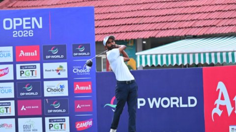 डीपी वर्ल्ड पीजीटीआई ओपन: राशिद खान संयुक्त रूप से दूसरे स्थान पर, भारतीयों में सबसे आगे