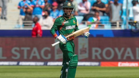 Dubai: ICC Champions Trophy Match Between India and Bangladesh