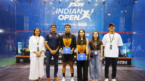 इंडियन ओपन 2026: अभय सिंह और अनाहत सिंह बने चैंपियन