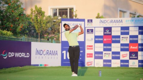 इंडोरामा वेंचर्स ओपन गोल्फ चैंपियनशिप: दिल्ली के राशिद खान ने पहले राउंड में बनाई बढ़त