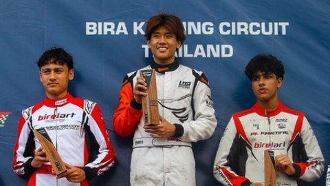 थाईलैंड एशिया सीरीज में दो पोडियम फिनिश के साथ कियान शाह का जलवा