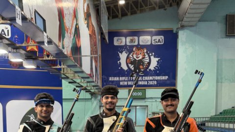 नेशनल सिलेक्शन ट्रायल्स: पंवार, चौधरी ने 10 मीटर एयर राइफल जीती, अनीश 25 मीटर रैपिड फायर पिस्टल के व