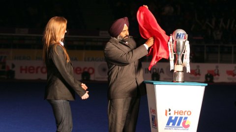 (250114) Mohali: Opening ceremony of Hero Hockey India League 2014