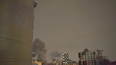 Tehran: Airstrikes-Explosions