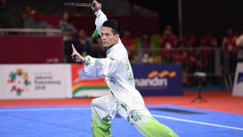 INDONESIA-JAKARTA-ASIAN GAMES-WUSHU-MEN'S TAIJIQUAN & TAIJIJIAN ALL-ROUND