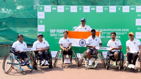 Indian men’s team secures bronze at Wheelchair World Team Cup Asia Qualifiers in Colombo