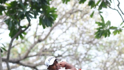 Indian Open golf: Spaniard Chacarra leads after Day Two; Chouhan moves up with brilliant late flurry