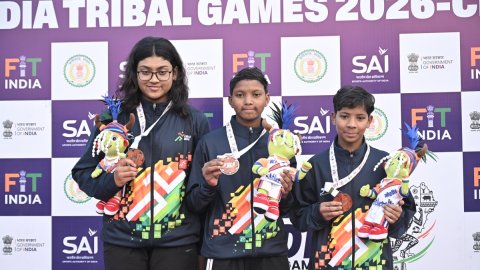 KITG Day 2: Five-star Manikanta dominates swimming for Karnataka; Odisha’s Anjali Munda bags golden 