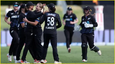 NZ-W vs SA-W 1st T20: माउंट माउंगानुई में चमकीं अमेलिया केर और सोफी डिवाइन, न्यूजीलैंड ने साउथ अफ्री