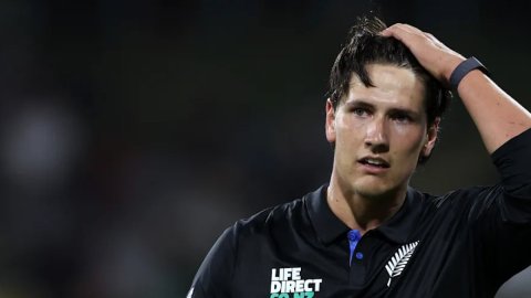 NZ batter Jacobs ruled out of Hamilton T20I against South Africa due to knee injury