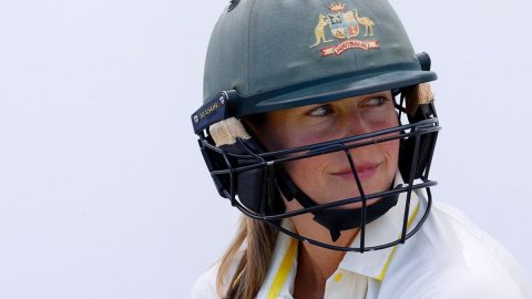 Pink-ball Test: Sutherland unbeaten on 93, Perry hits 76 as Australia take the lead