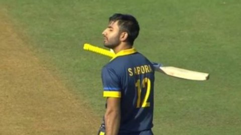 VIDEO: SRH के सलिल अरोड़ा ने प्रैक्टिस मैच में मचाई तबाही, लगाए 5 गगनचुंबी छक्के