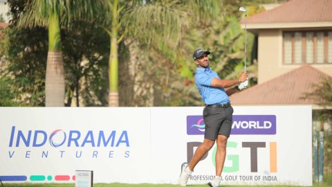 Saptak Talwar, Dhruv Sheoran share the top spot after round three of PGTI event