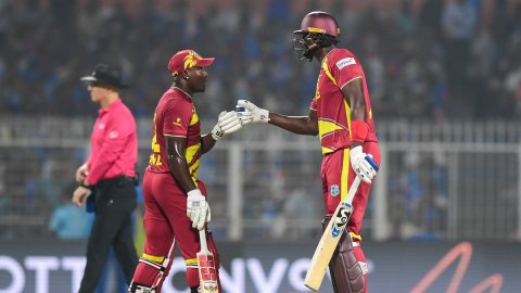 T20 WC: Chase, Holder, Powell power Windies to 195/4 against India in crucial Super 8s clash