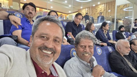 T20 WC: PGTI president Kapil Dev attends final in Ahmedabad