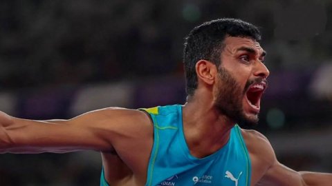 Triple jumper Abdulla Aboobacker wins gold in 5th Indian Open Jumps Competition