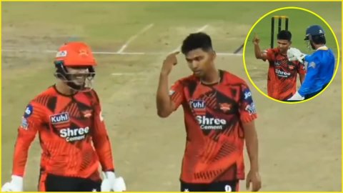 गुस्से से बौखला गया SRH का गेंदबाज़! Intra-Squad मैच में कैप्टन Ishan Kishan से ही करने लगा बदतमीजी;