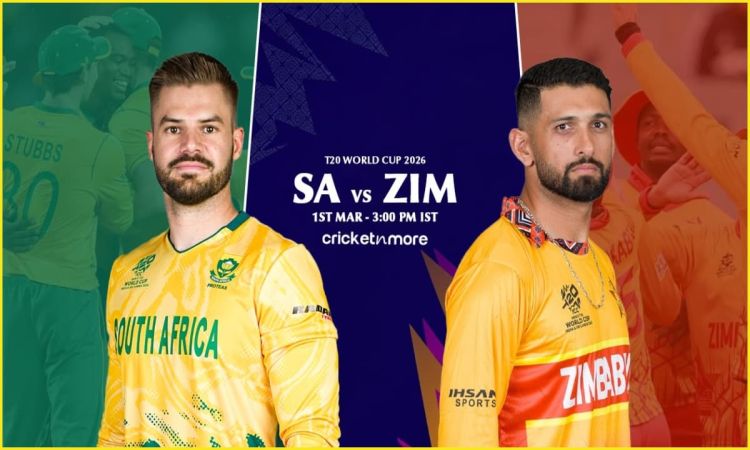 ZIM vs SA: जिम्बाब्वे ने टॉस जीतकर चुनी बल्लेबाज़ी, ऐसी है दोनों टीमों की प्लेइंग इलेवन