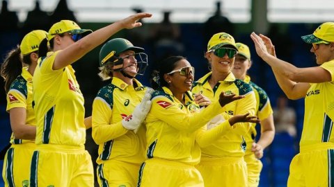 3rd WODI: King spins Australia to 3-0 series sweep over Windies