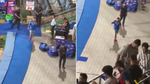 IPL 2026: MI की शर्मनाक हार नहीं देख पाए आकाश अंबानी, बीच मैच में ही स्टेडियम से निकले बाहर; VIDEO व