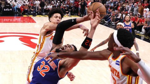 Atlanta Hawks vs New York Knicks NBA Playoffs