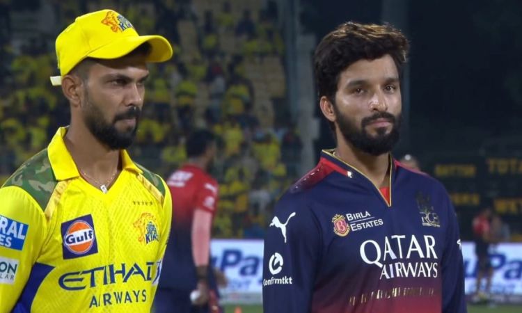In the 11th match of IPL 2026 Chennai Super Kings won the toss Royal Challengers Bengaluru to bat first