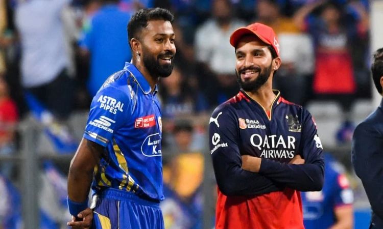 IPL 2026: मुंबई इंडियंस ने जीता टॉस, रॉयल चैलेंजर्स बेंगलुरु की पहले बल्लेबाजी; हेजलवुड की जगह डफी की वापसी