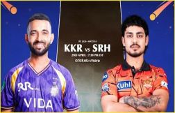 IPL 2026: कोलकाता नाइट राइडर्स ने सनराइजर्स हैदराबाद के खिलाफ टॉस जीतकर चुनी गेंदबाजी; देखे प्लइंग XI