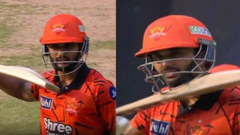 VIDEO: Nitish Kumar Reddy का स्वैग ऑन टॉप! फिफ्टी ठोकने के बाद पुष्पा स्टाइल सेलिब्रेशन से लूटी महफि