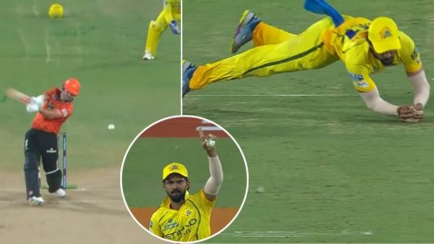  VIDEO: क्या कैच था! Ruturaj Gaikwad ने फुल लेंथ डाइव लगाकर Travis Head को इस तरह किया चलता