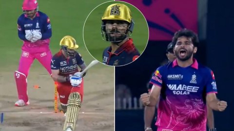 VIDEO: Ravi Bishnoi की गुगली में फंसे Virat Kohli! क्लीन बोल्ड कर RCB को दिया बड़ा झटका