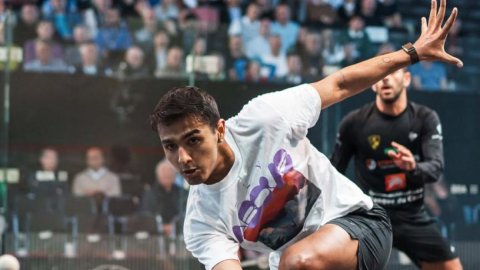 Abhay Singh enters maiden PSA Gold-level quarters in Zurich