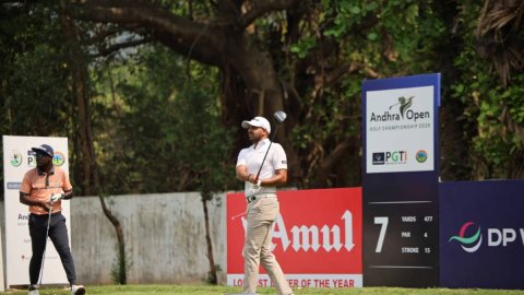 Andhra Open Golf: Khalin Joshi surges ahead on day two