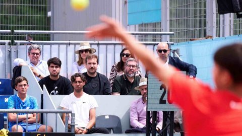 ATP Tour: Carlos Alcaraz watches his brother Jaime's debut in Madrid