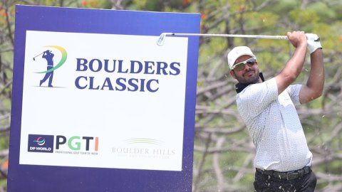Boulders Classic 2026: Shubhankar Sharma matches course record of 64 to build mammoth seven-shot lea
