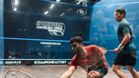Chotrani enters Hamburg squash quarters; Abhay, Ramit, Joshna bow out