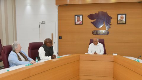 CM Patel meets Commonwealth Sport delegation during first Gujarat visit for 2030 Games