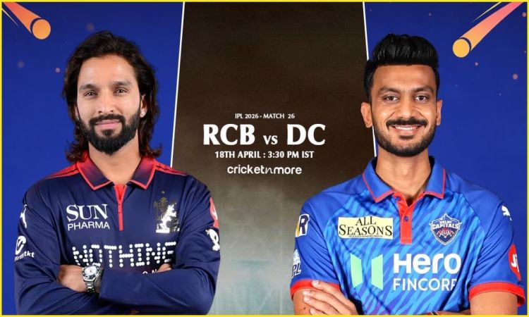 IPL 2026: दिल्ली कैपिटल्स ने RCB को दिया पहले बल्लेबाज़ी का न्योता, देखें दोनों टीमों की प्लेइंग XI