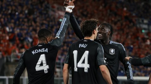 Europa League: Watkins strikes twice as Villa beat Bologna in QF first leg