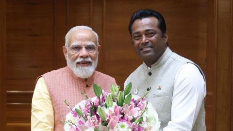 'Honoured to be part of your team: Leander Paes meets PM, Modi after joining BJP