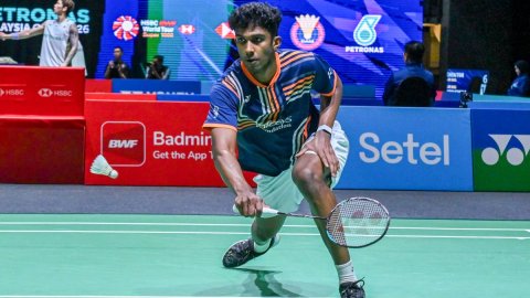 बैडमिंटन एशिया चैंपियनशिप: आयुष शेट्टी ने वर्ल्ड नंबर-1 विटिडसर्न को हराकर फाइनल में बनाई जगह