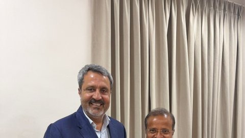 Professional Golf Tour of India (PGTI) CEO Johl meets the principal secretary to Chief Minister to d