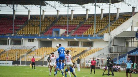 आईएफएल 2025-26: 1-1 से ड्रॉ रहा नामधारी एफसी और डेम्पो के बीच खेला गया मुकाबला