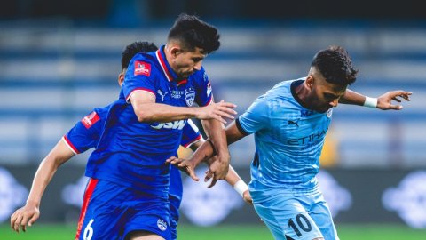 आईएसएल 2025-26: ड्रॉ रहा बेंगलुरु एफसी और मुंबई सिटी के बीच हुआ मुकाबला