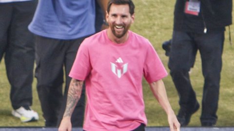 Lionel Messi in New Delhi