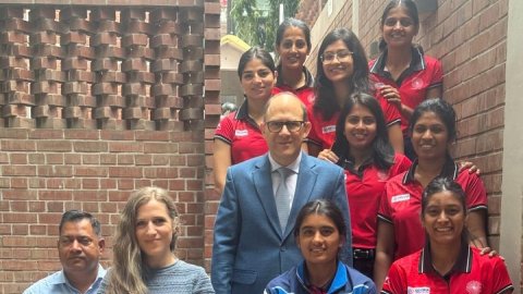 Indian women’s hockey team set for Argentina tour; envoy Caucino wishes squad a ‘fruitful trip’
