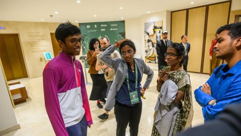 'Inspiring to see how you handled critical moments': Pragg congratulates sister Vaishali on FIDE Can