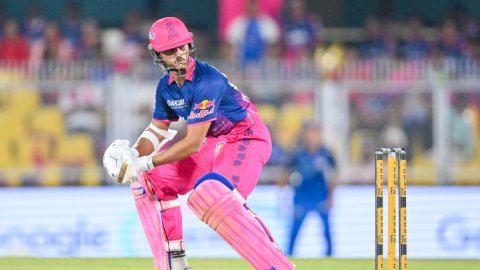 IPL 2026: Jaiswal's unbeaten 77 helps RR post 150/3 against MI in rain-reduced match